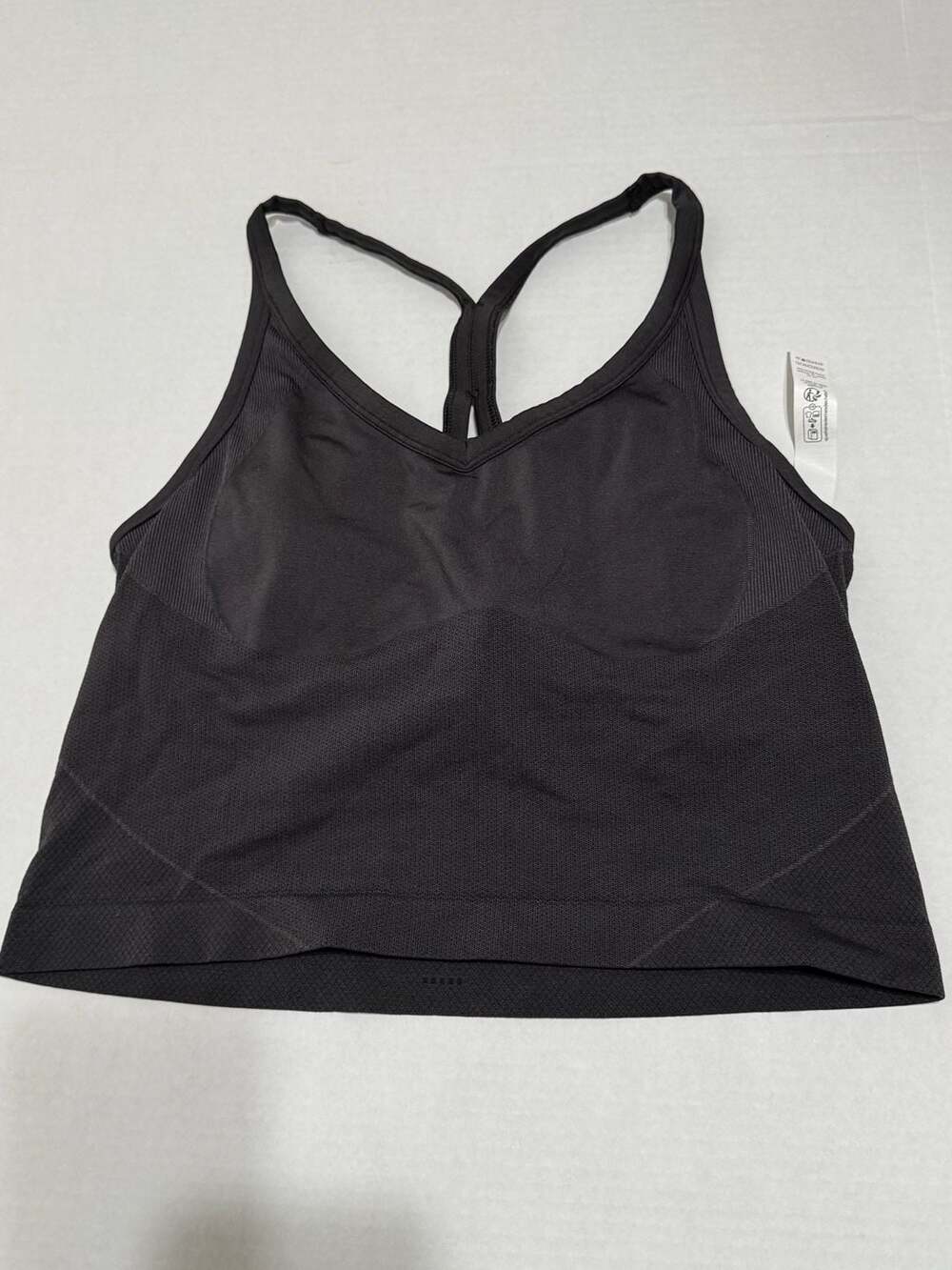 Lululemon Align Tank Size XL Black Seamless Ribbed